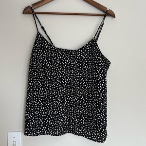 Dalmatian print cami tank